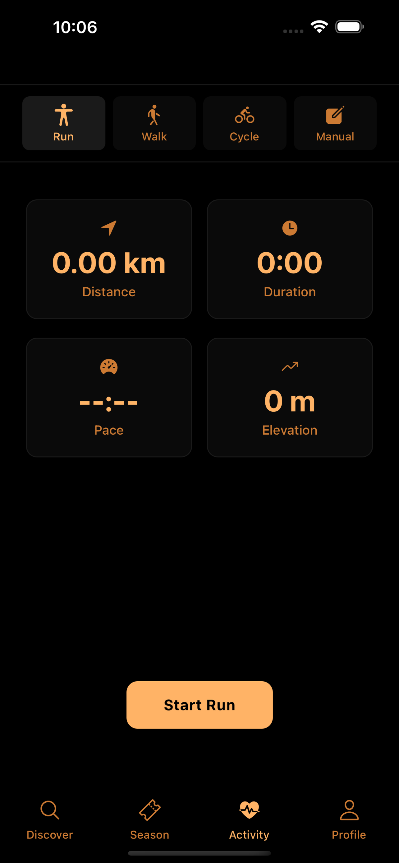 RUNSTR Activity Tracker - Track your runs, walks, and cycling with detailed metrics
